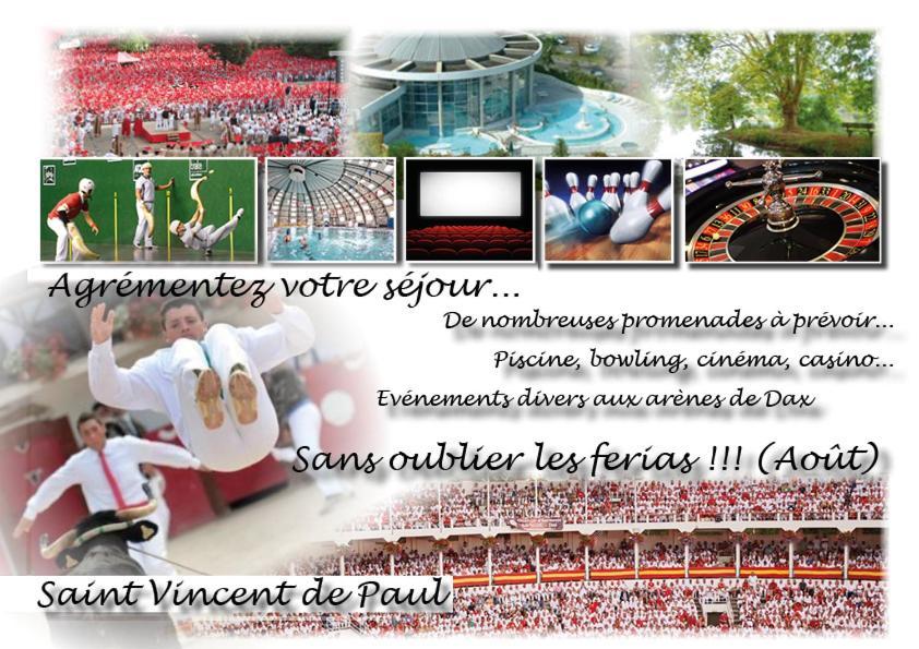 Dax Location Maison Avec Spa Saint-Vincent-de-Paul  エクステリア 写真